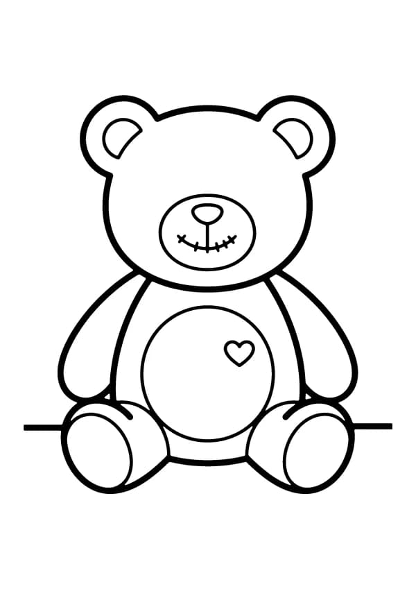Bear coloring pages
