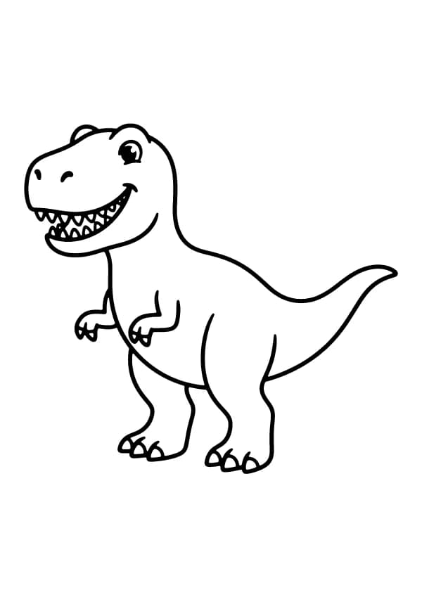 Dinosaur coloring pages