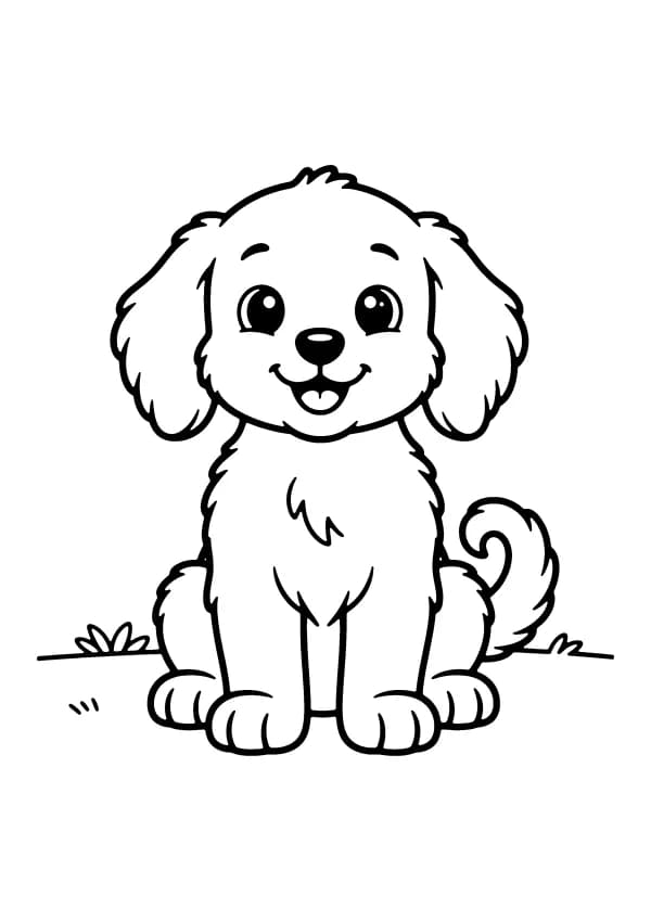 Dog coloring pages