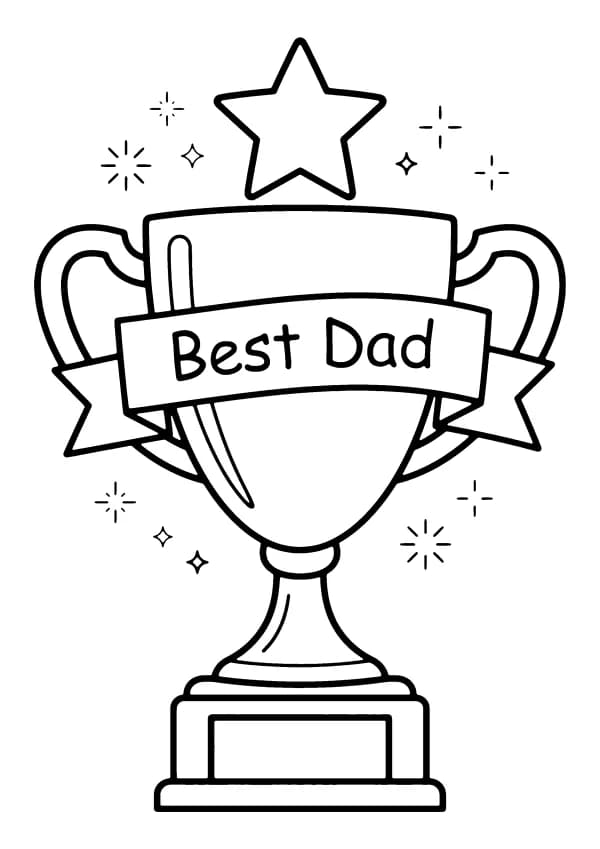 Father's Day coloring pages