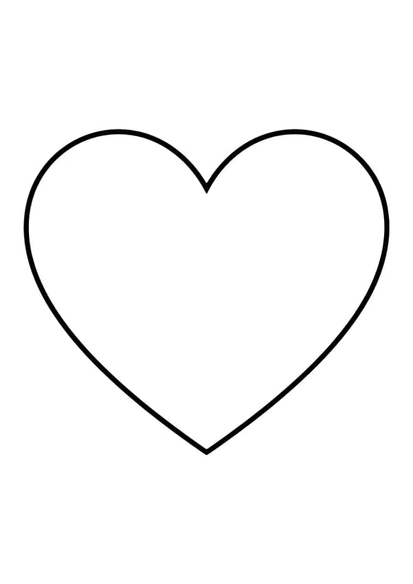 Heart coloring pages