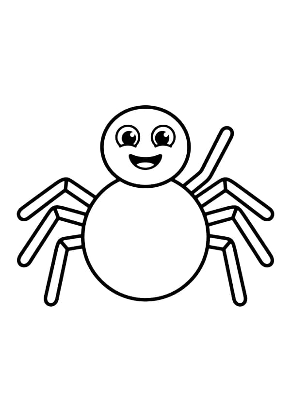 Spider coloring pages