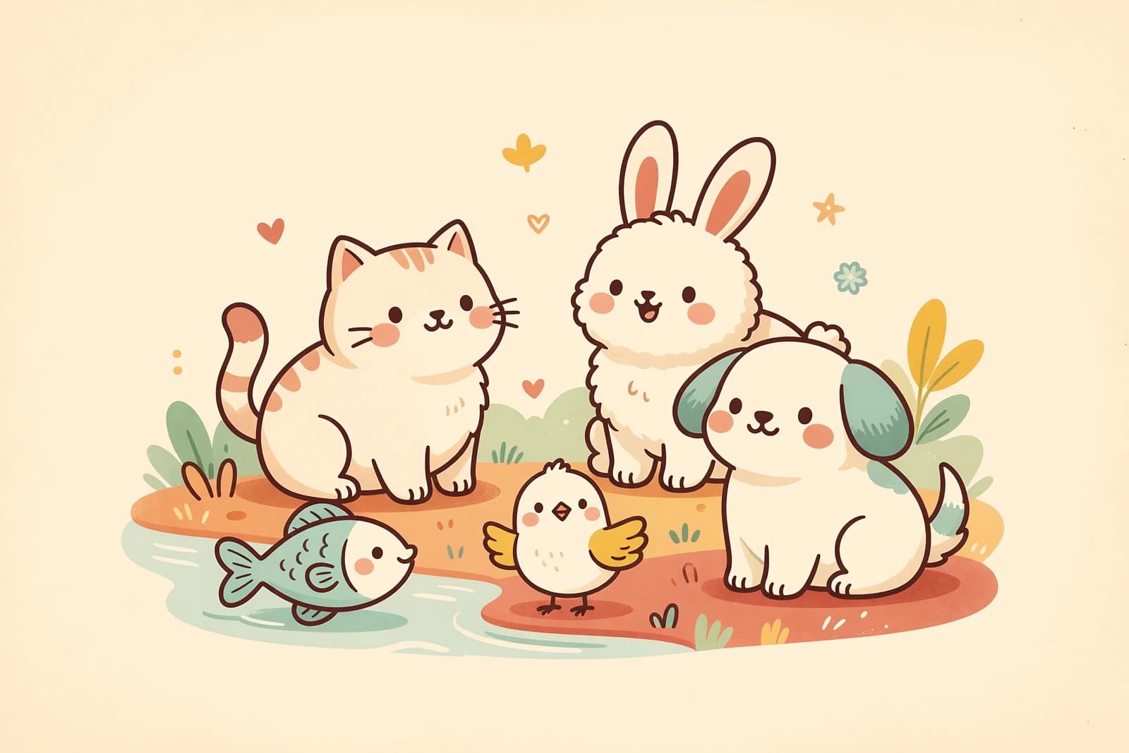 Illustration for 60 Animal Drawing Ideas (Easy & Cute)