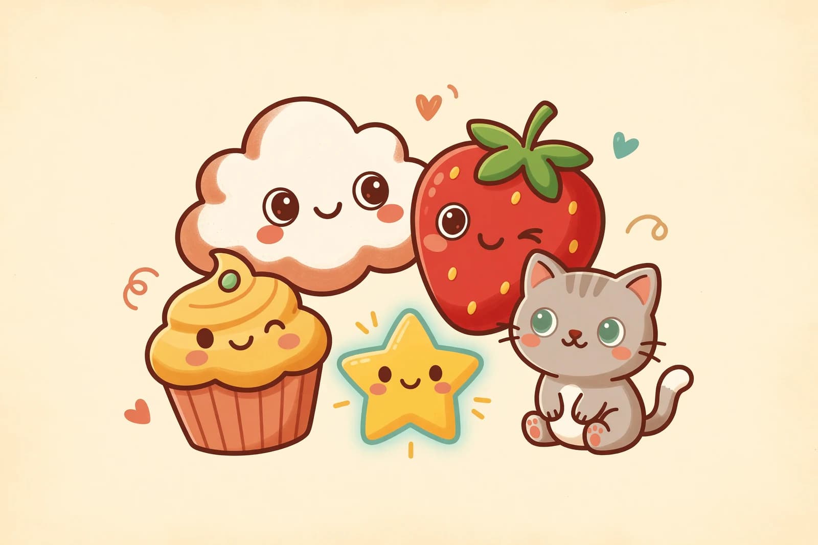 Illustration for 60 Cute Things to Draw (Easy & Adorable Ideas)
