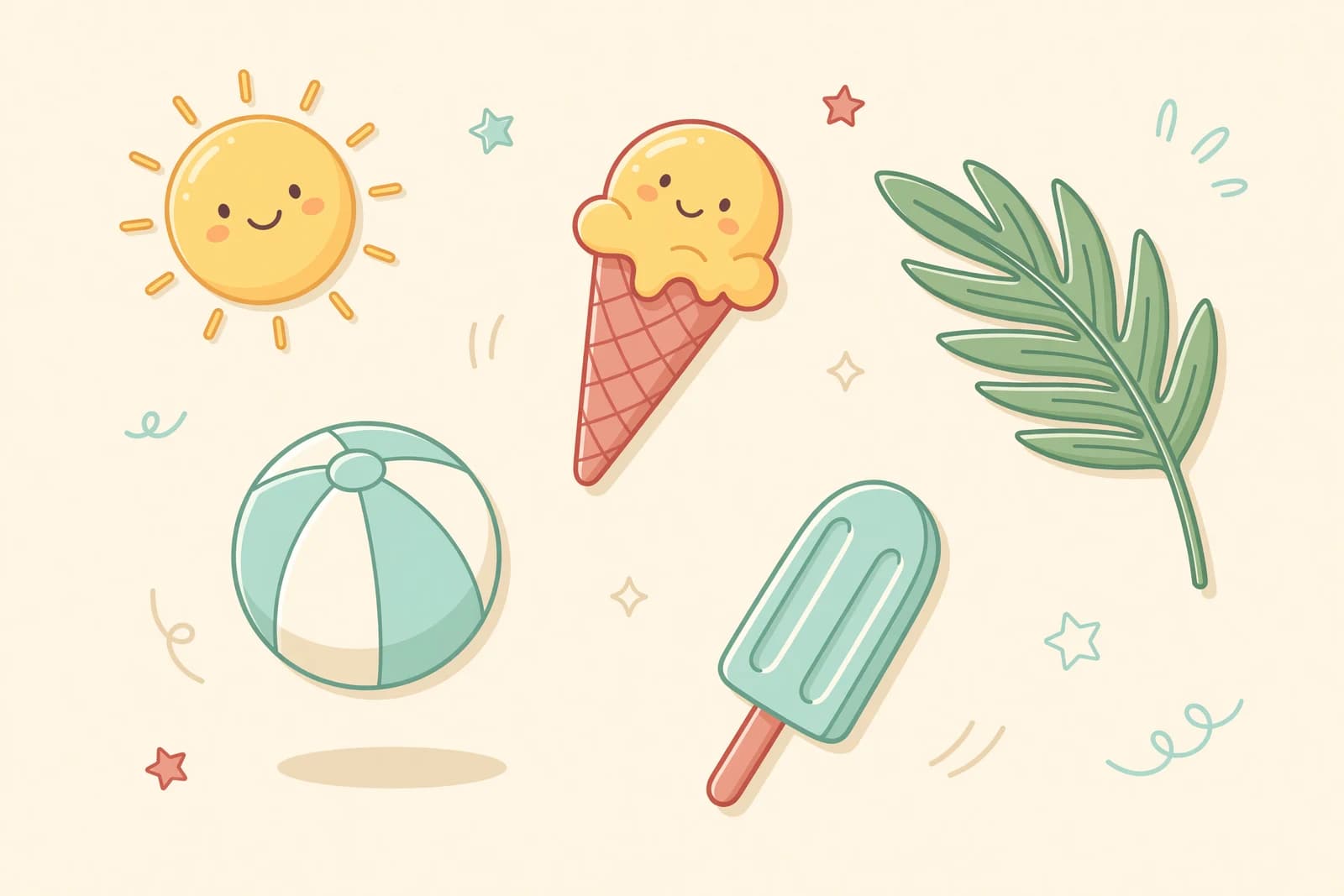 Illustration for 45 Summer Things to Draw (Easy & Sunny Ideas)
