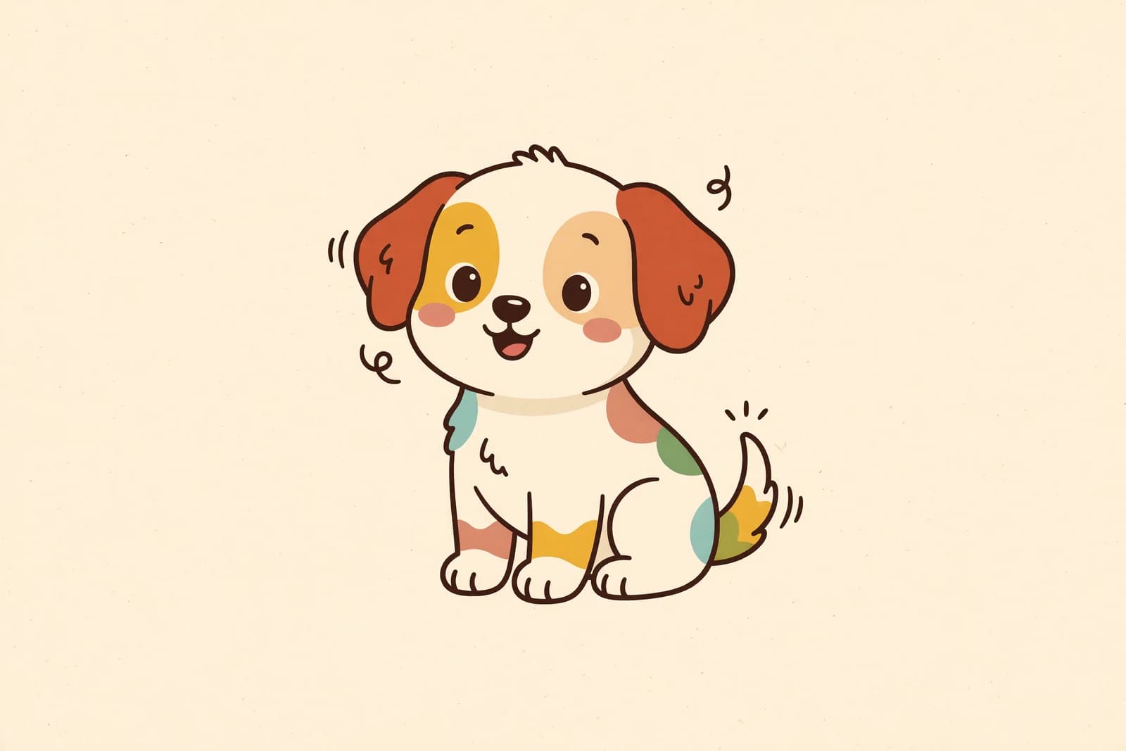 Illustration for How to Draw a Dog (Easy Step-by-Step)