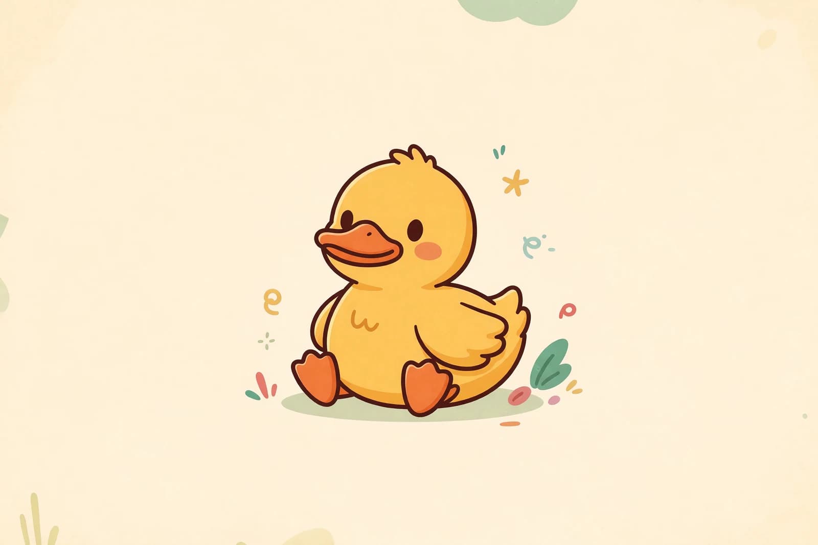 Illustration for How to Draw a Duck (Easy Step-by-Step)