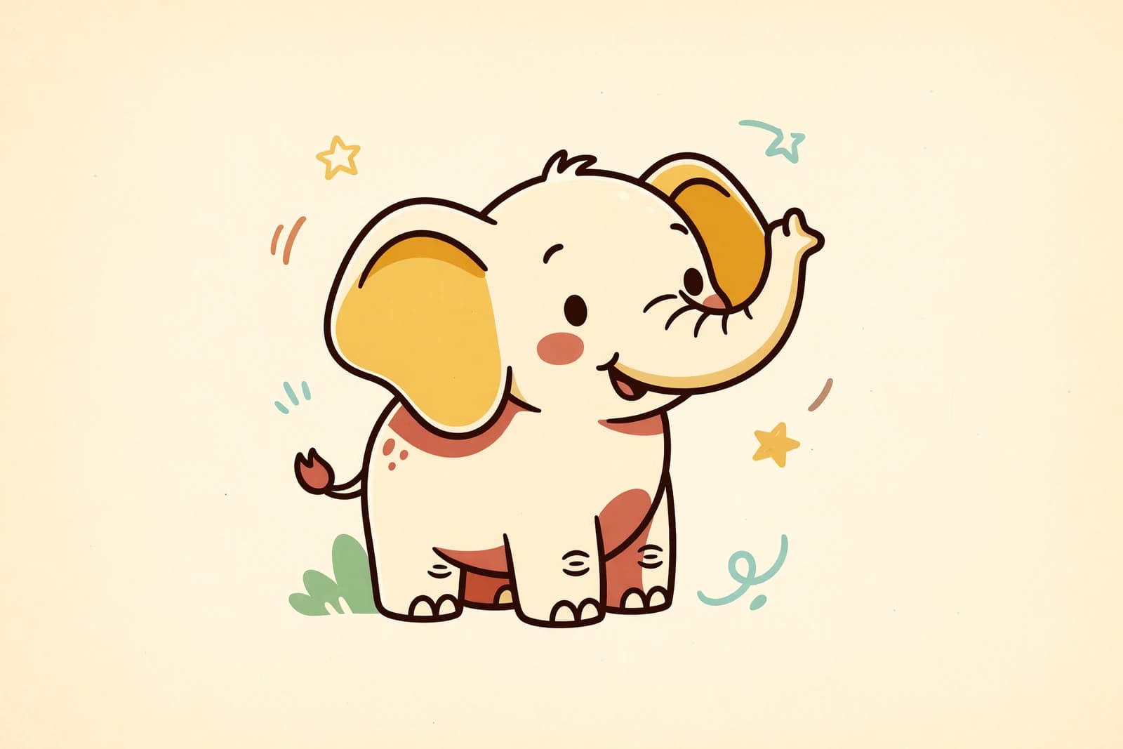 Illustration for How to Draw an Elephant (Easy Step-by-Step)