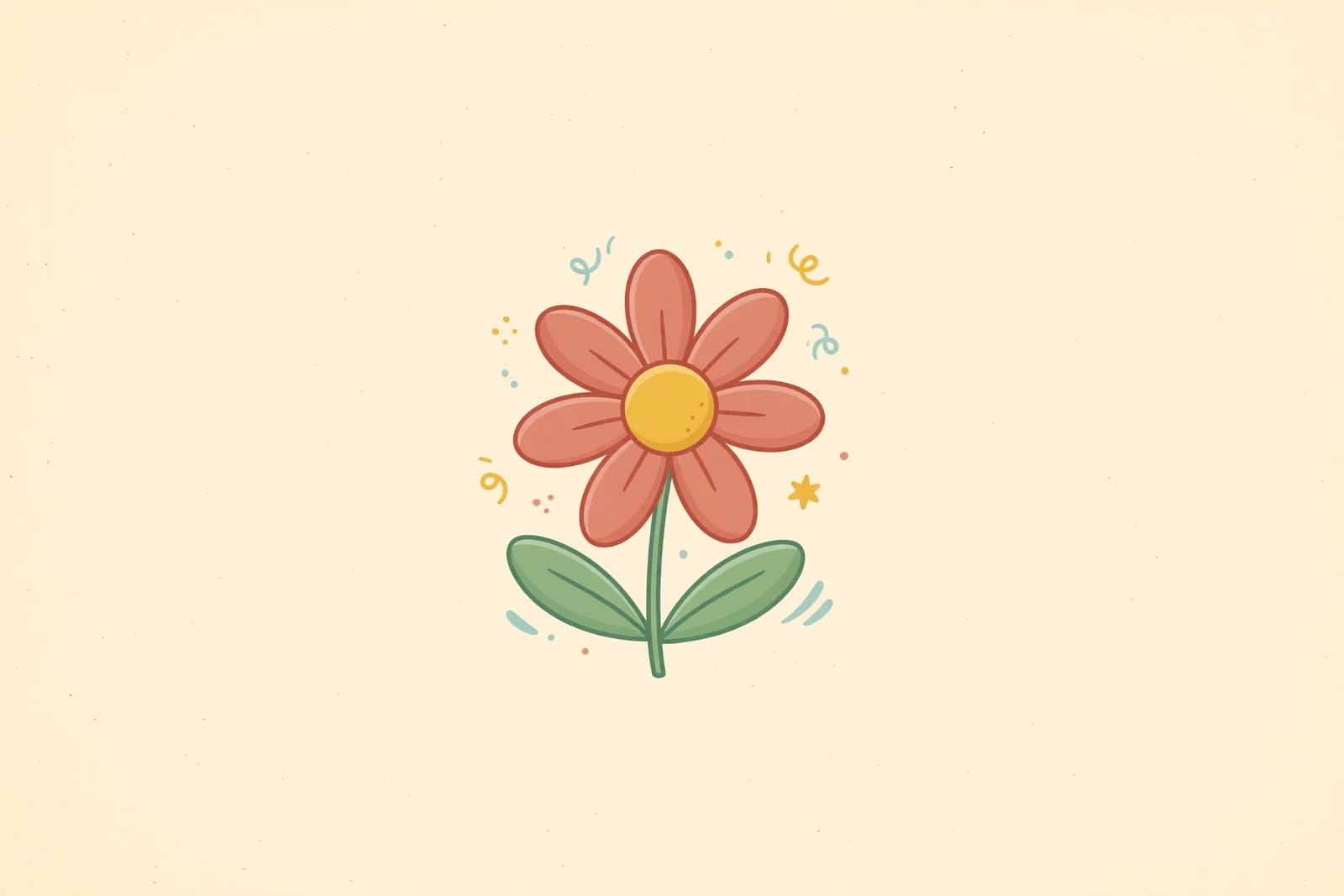 Illustration for How to Draw a Flower (Easy Step-by-Step)