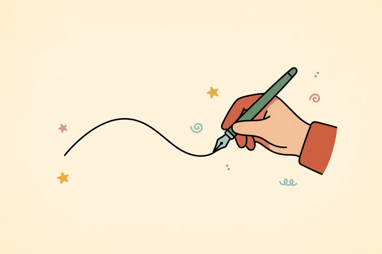 Illustration for How to Draw Line Art (Clean, Confident Lines)