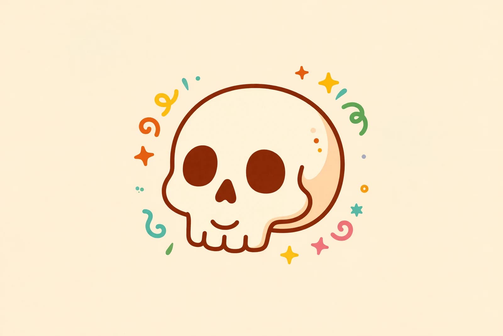 Illustration for How to Draw a Skull (Easy Step-by-Step)